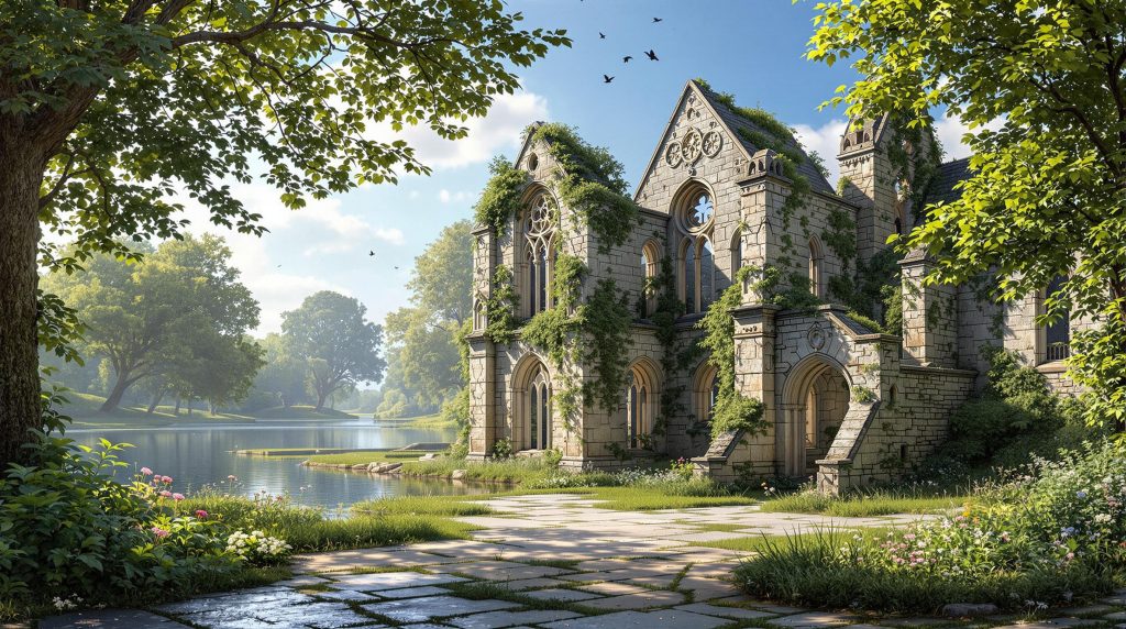 découvrez l'abbaye de jumièges, un trésor normand où le temps semble s'être arrêté. plongez au cœur de son histoire et laissez-vous surprendre par la beauté de ses ruines majestueuses et son ambiance sereine.